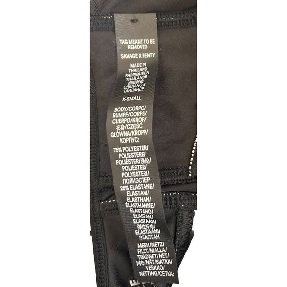 Savage X Fenty By Rihanna 1 on 1 Bodysuit Women Racer Back Thong XS NWT - Picture 7 of 8